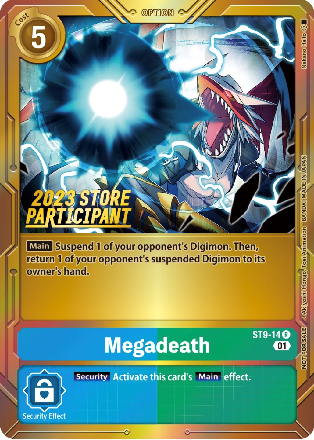 Image of Megadeath [ST9-14] (2023 Store Participant) [Starter Deck: Ultimate Ancient Dragon Promos]