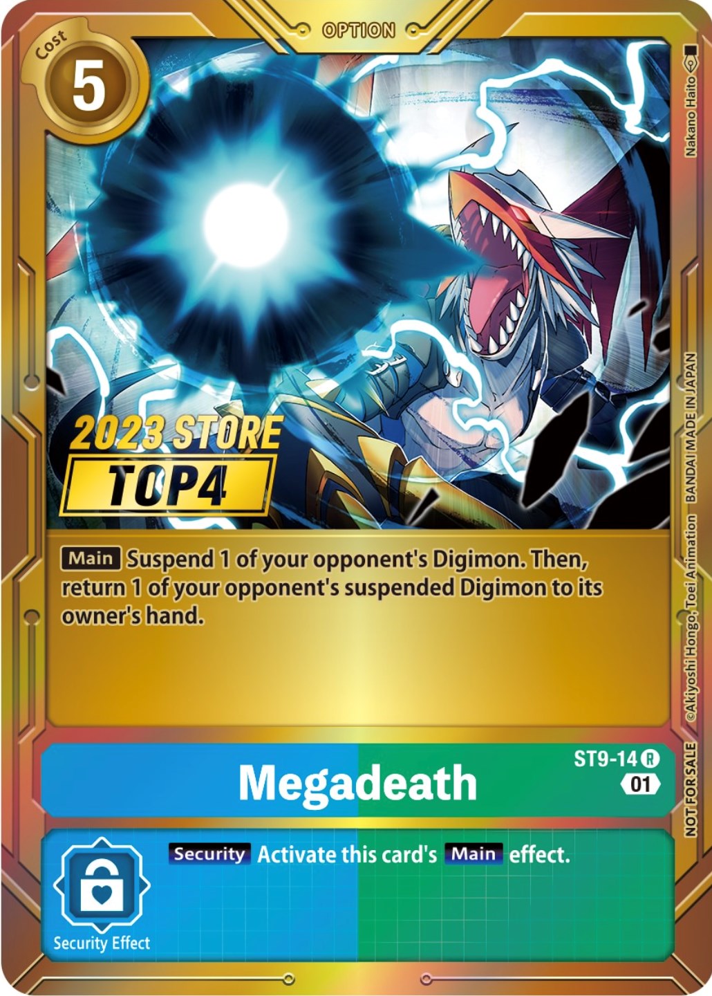 Image of Megadeath [ST9-14] (2023 Store Top 4) [Starter Deck: Ultimate Ancient Dragon Promos]