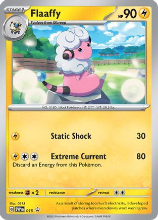 Image of Flaaffy (015) [Scarlet & Violet: Black Star Promos]