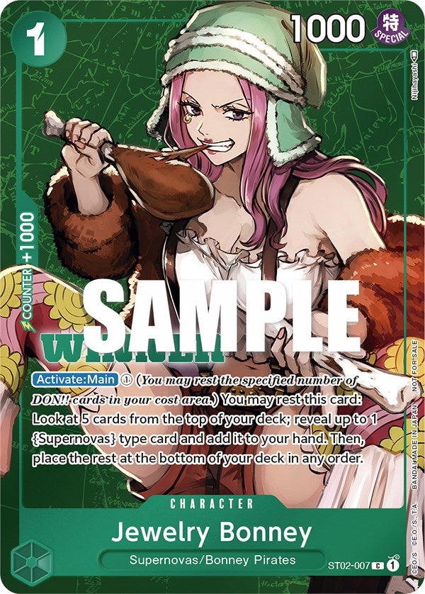 Image of Jewelry Bonney (Tournament Pack Vol. 3) [Winner] [One Piece Promotion Cards]