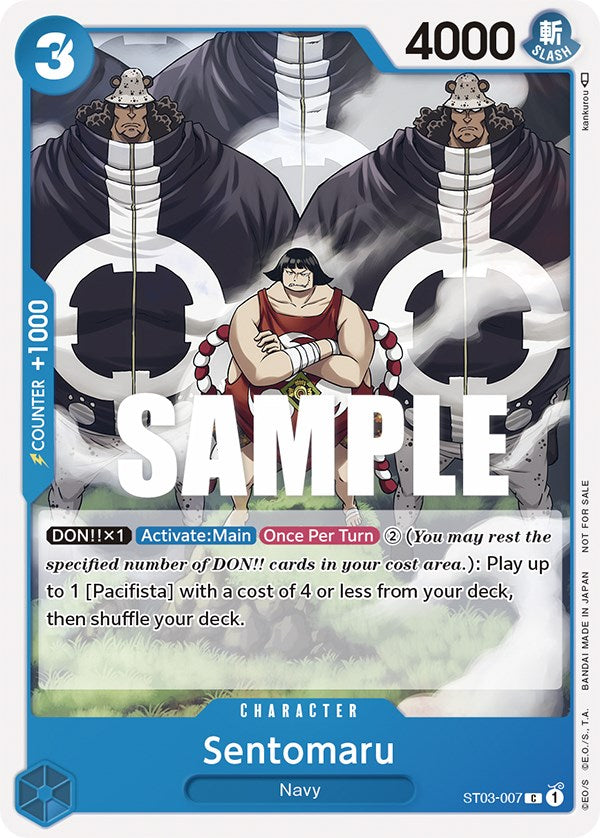Image of Sentomaru (Tournament Pack Vol. 3) [Participant] [One Piece Promotion Cards]