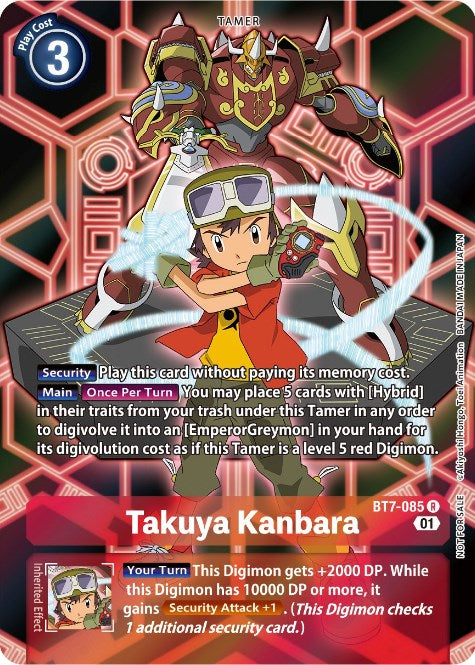 Image of Takuya Kanbara [BT7-085] (D-Scanner Alternate Art) [Next Adventure Promos]
