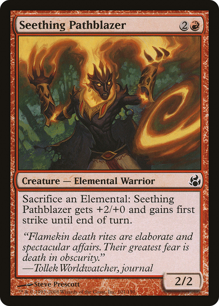 Image of Seething Pathblazer [Morningtide]