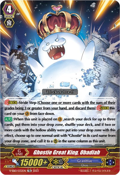 Image of Ghostie Great King, Obadiah (Foil) (V-SS10/032EN) [Premium Battle Deckset 2023]
