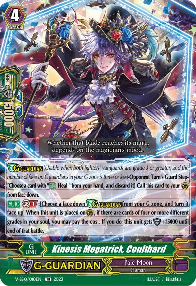 Image of Kinesis Megatrick, Coulthard (Foil) (V-SS10/010EN) [Premium Battle Deckset 2023]