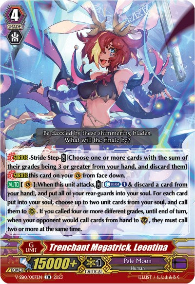 Image of Trenchant Megatrick, Leontina (Foil) (V-SS10/007EN) [Premium Battle Deckset 2023]