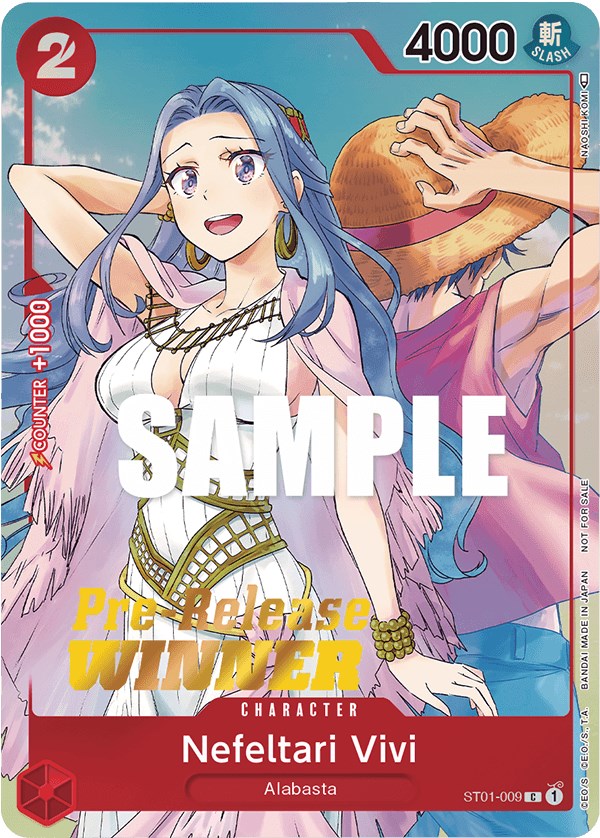 Image of Nefeltari Vivi (OP-03 Pre-Release Tournament/Winner) [One Piece Promotion Cards]