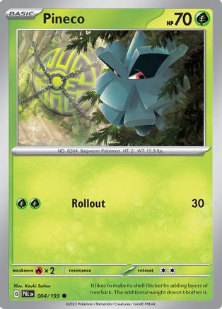 Image of Pineco (004/193) [Scarlet & Violet: Paldea Evolved]