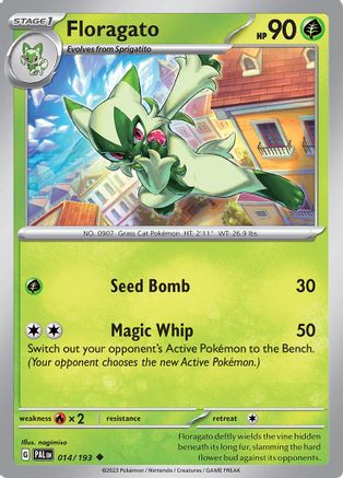 Image of Floragato (014/193) [Scarlet & Violet: Paldea Evolved]