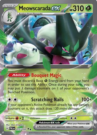 Image of Meowscarada ex (015/193) [Scarlet & Violet: Paldea Evolved]