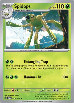 Image of Spidops (018/193) [Scarlet & Violet: Paldea Evolved]