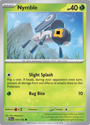 Image of Nymble (019/193) [Scarlet & Violet: Paldea Evolved]
