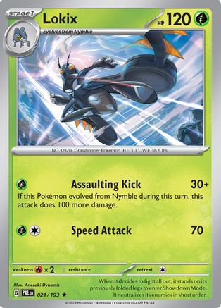 Image of Lokix (021/193) [Scarlet & Violet: Paldea Evolved]