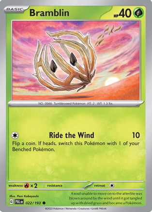 Image of Bramblin (022/193) [Scarlet & Violet: Paldea Evolved]