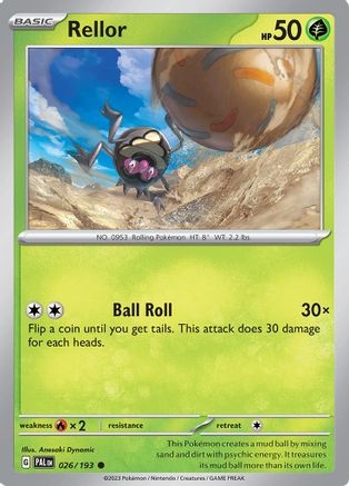 Image of Rellor (026/193) [Scarlet & Violet: Paldea Evolved]