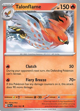 Image of Talonflame (030/193) [Scarlet & Violet: Paldea Evolved]