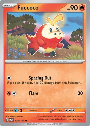 Image of Fuecoco (035/193) [Scarlet & Violet: Paldea Evolved]