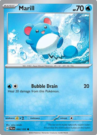 Image of Marill (044/193) [Scarlet & Violet: Paldea Evolved]