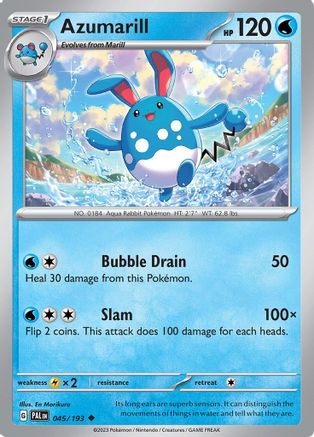 Image of Azumarill (045/193) [Scarlet & Violet: Paldea Evolved]