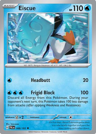 Image of Eiscue (048/193) [Scarlet & Violet: Paldea Evolved]