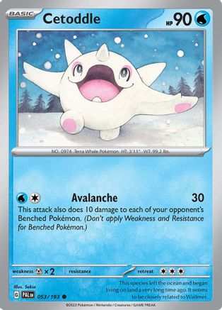 Image of Cetoddle (053/193) [Scarlet & Violet: Paldea Evolved]