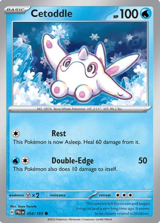 Image of Cetoddle (054/193) [Scarlet & Violet: Paldea Evolved]