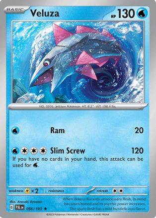 Image of Veluza (056/193) [Scarlet & Violet: Paldea Evolved]