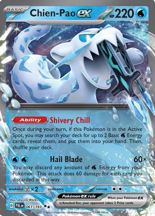 Image of Chien-Pao ex (061/193) [Scarlet & Violet: Paldea Evolved]