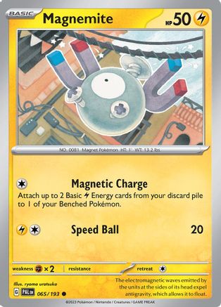 Image of Magnemite (065/193) [Scarlet & Violet: Paldea Evolved]