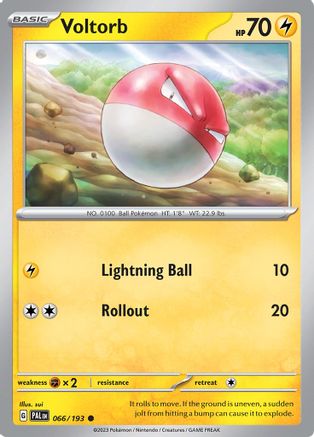 Image of Voltorb (066/193) [Scarlet & Violet: Paldea Evolved]