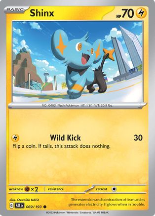 Image of Shinx (069/193) [Scarlet & Violet: Paldea Evolved]