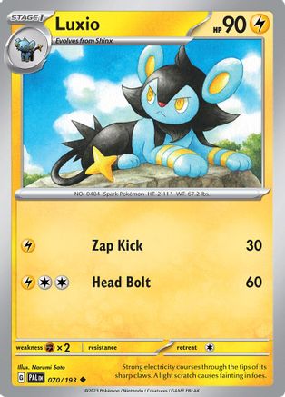 Image of Luxio (070/193) [Scarlet & Violet: Paldea Evolved]
