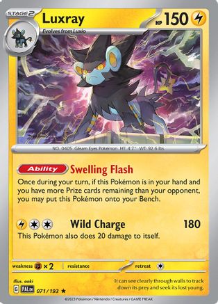 Image of Luxray (071/193) [Scarlet & Violet: Paldea Evolved]