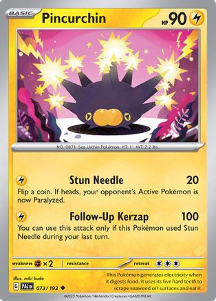 Image of Pincurchin (073/193) [Scarlet & Violet: Paldea Evolved]