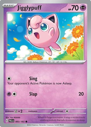 Image of Jigglypuff (083/193) [Scarlet & Violet: Paldea Evolved]