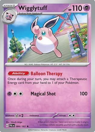 Image of Wigglytuff (084/193) [Scarlet & Violet: Paldea Evolved]