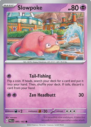 Image of Slowpoke (085/193) [Scarlet & Violet: Paldea Evolved]