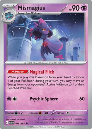 Image of Mismagius (088/193) [Scarlet & Violet: Paldea Evolved]