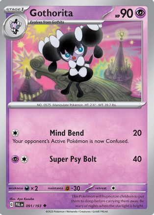 Image of Gothorita (091/193) [Scarlet & Violet: Paldea Evolved]