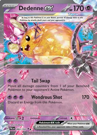 Image of Dedenne ex (093/193) [Scarlet & Violet: Paldea Evolved]