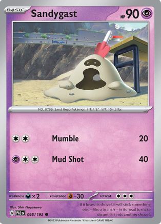 Image of Sandygast (095/193) [Scarlet & Violet: Paldea Evolved]