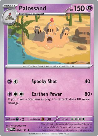 Image of Palossand (096/193) [Scarlet & Violet: Paldea Evolved]