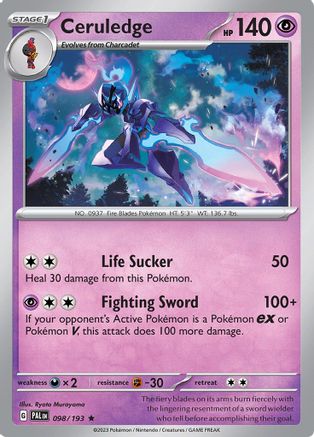Image of Ceruledge (098/193) [Scarlet & Violet: Paldea Evolved]