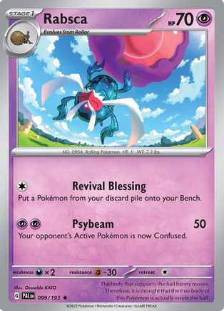 Image of Rabsca (099/193) [Scarlet & Violet: Paldea Evolved]
