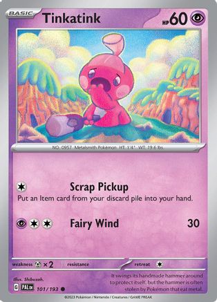 Image of Tinkatink (101/193) [Scarlet & Violet: Paldea Evolved]