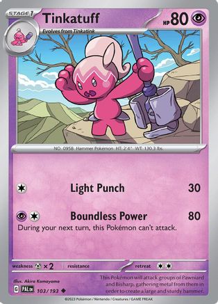 Image of Tinkatuff (103/193) [Scarlet & Violet: Paldea Evolved]