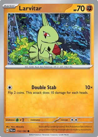 Image of Larvitar (110/193) [Scarlet & Violet: Paldea Evolved]