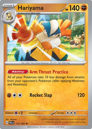 Image of Hariyama (113/193) [Scarlet & Violet: Paldea Evolved]