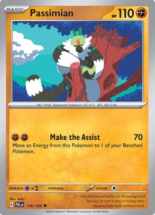 Image of Passimian (118/193) [Scarlet & Violet: Paldea Evolved]