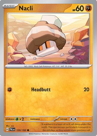 Image of Nacli (120/193) [Scarlet & Violet: Paldea Evolved]